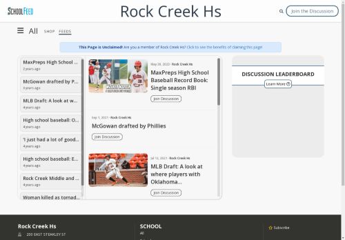 Rock Creek Hs