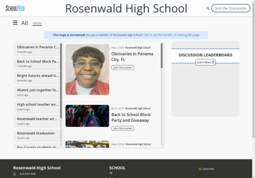 Rosenwald High School