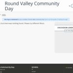 Round Valley Community Day