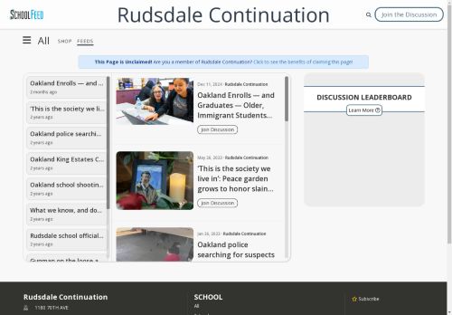 Rudsdale Continuation