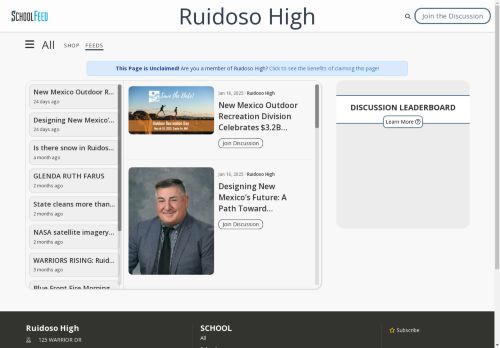 Ruidoso High