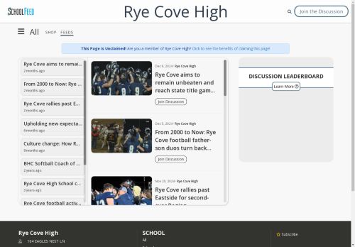Rye Cove High