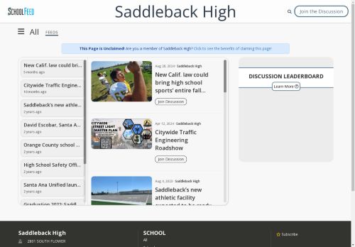 Saddleback High