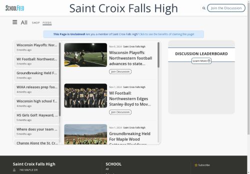 Saint Croix Falls High