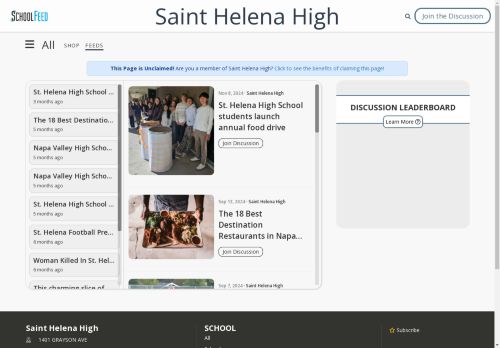 Saint Helena High