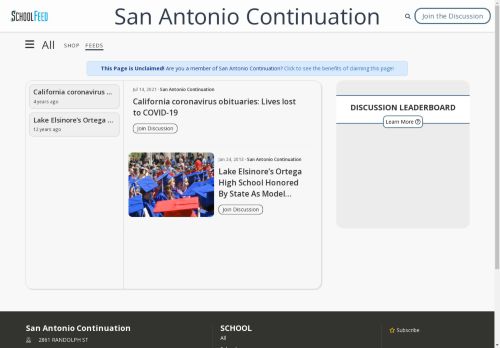 San Antonio Continuation