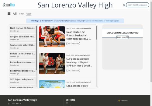 San Lorenzo Valley High