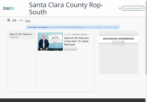 Santa Clara County Rop-South