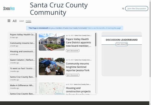 Santa Cruz County Community