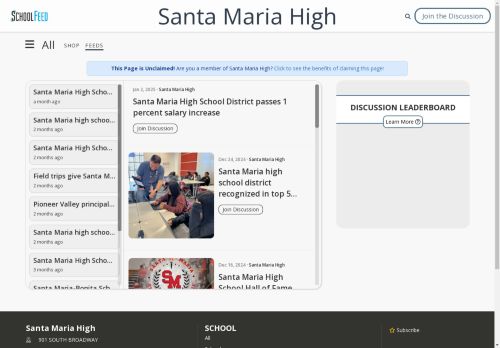 Santa Maria High