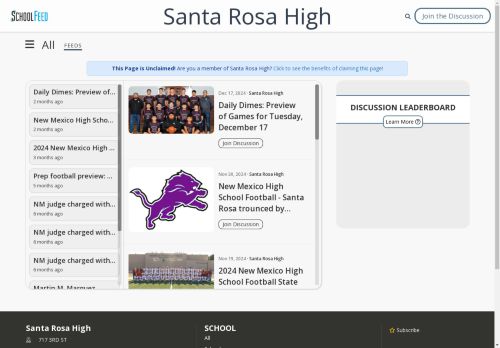 Santa Rosa High