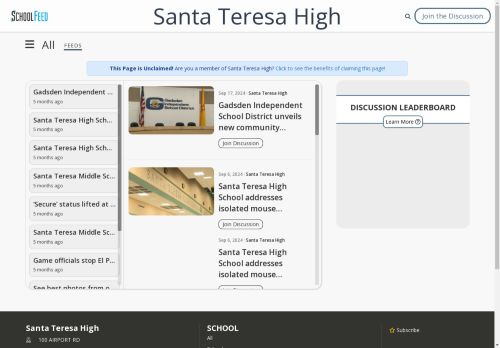 Santa Teresa High