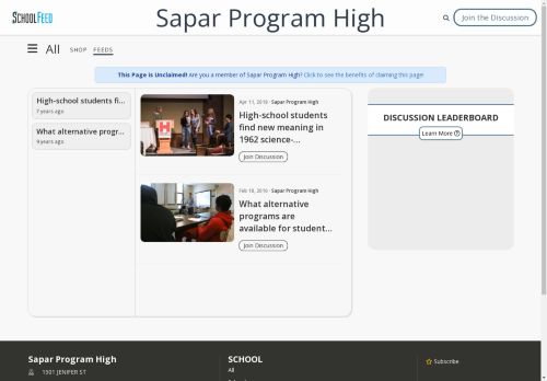 Sapar Program High