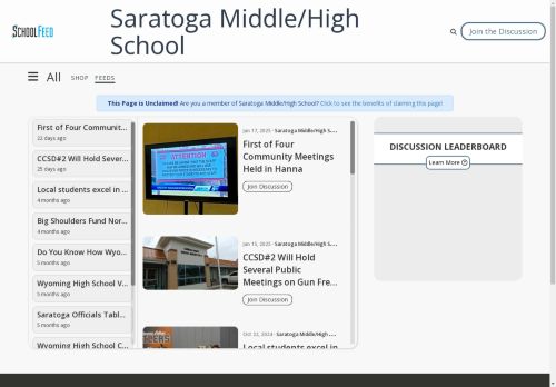 Saratoga Middle/High School