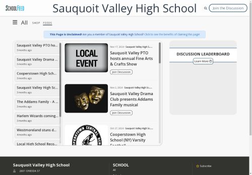 Sauquoit Valley High School
