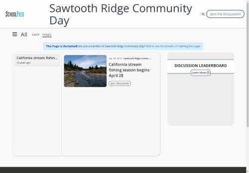 Sawtooth Ridge Community Day