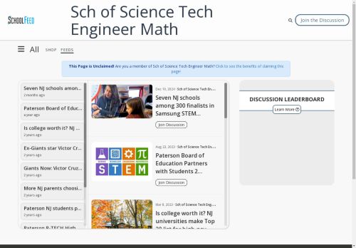 Sch of Science Tech Engineer Math