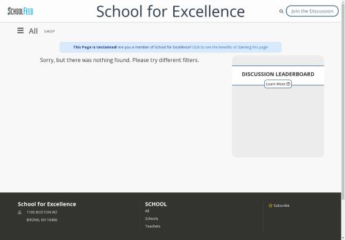 School for Excellence