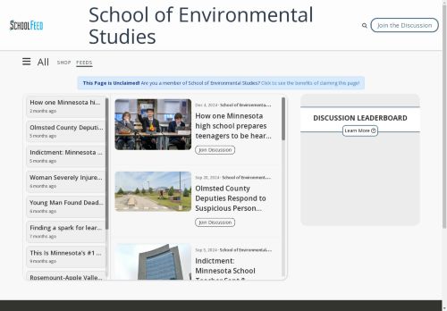 School of Environmental Studies