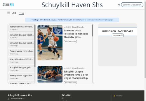 Schuylkill Haven Shs