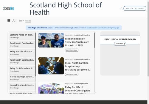 Scotland High School of Health