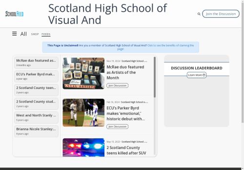 Scotland High School of Visual And