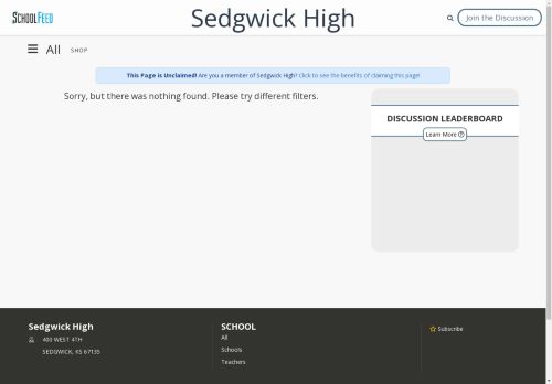 Sedgwick High