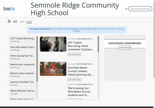 Seminole Ridge Community High School