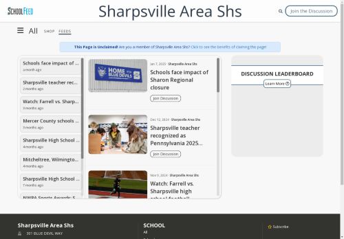 Sharpsville Area Shs