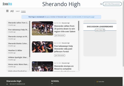 Sherando High
