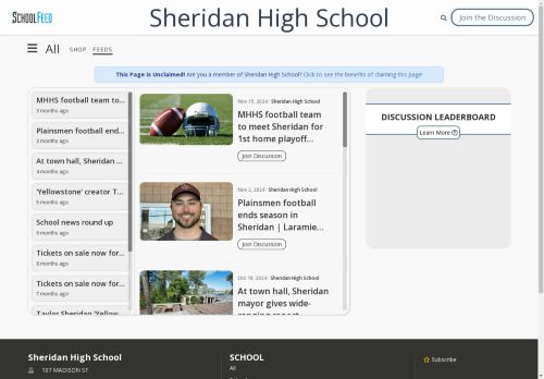 Sheridan High School