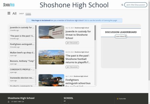 Shoshone High School