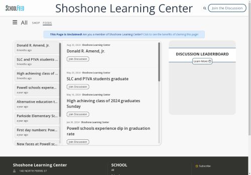 Shoshone Learning Center