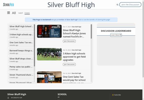 Silver Bluff High