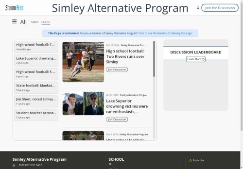 Simley Alternative Program