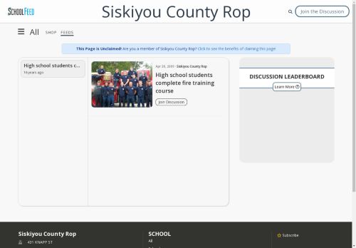 Siskiyou County Rop