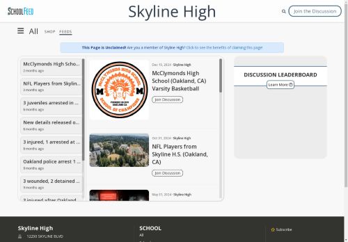 Skyline High