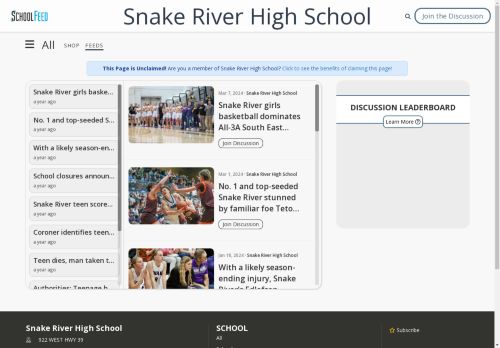 Snake River High School