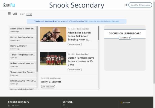 Snook Secondary
