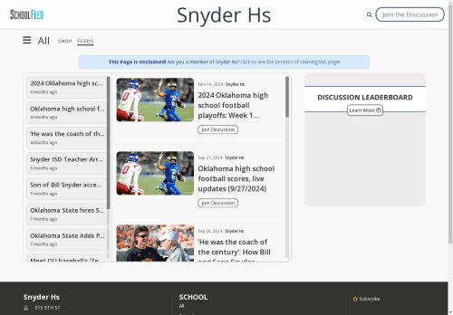 Snyder Hs