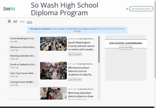 So Wash High School Diploma Program