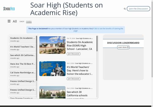 Soar High (Students on Academic Rise)