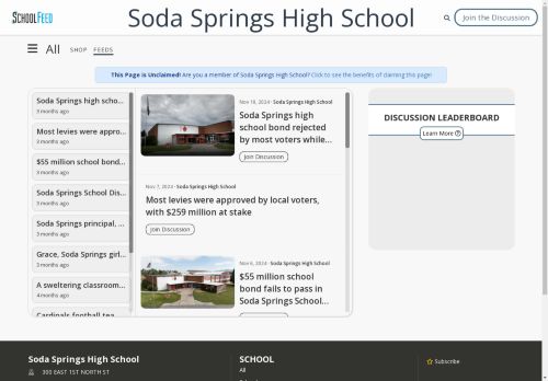 Soda Springs High School