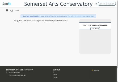 Somerset Arts Conservatory