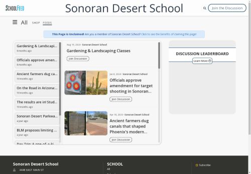 Sonoran Desert School