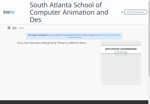South Atlanta School of Computer Animation and Des