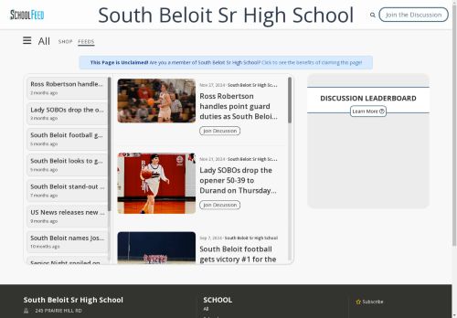 South Beloit Sr High School