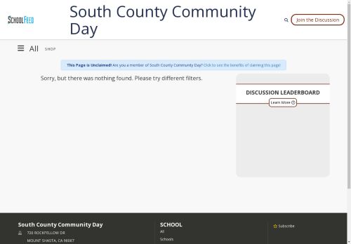 South County Community Day