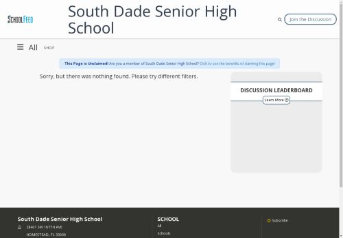 South Dade Senior High School