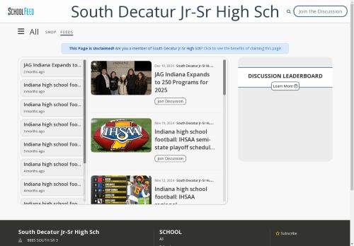 South Decatur Jr-Sr High Sch